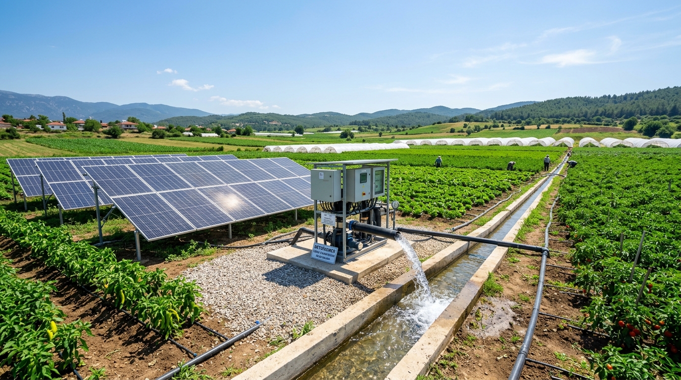 Tarımsal Sulama Güneş Enerjisi Sistemleri (Solar Pompa)